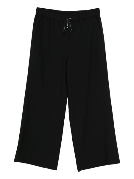 Marccain Welkom Drawstring-waist Trousers - Black 
