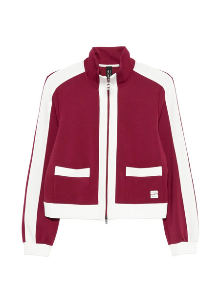  Marccain Zip-fastening Sweatshirt - Red 