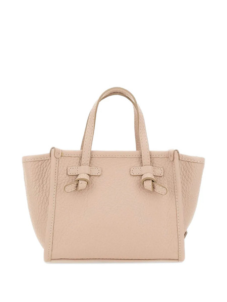  Marcella Club Miss Marcella Grained-leather Tote Bag - Neutrals 