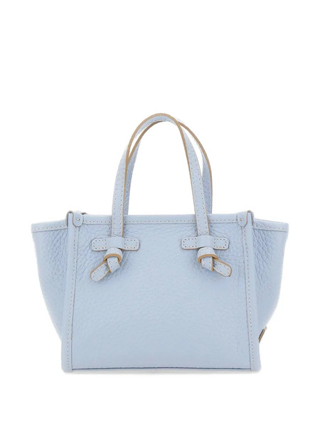  Marcella Club Miss Marcella Leather Tote Bag - Blue 