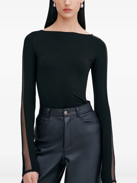  Marcella Illa Long-sleeve Top - Black 