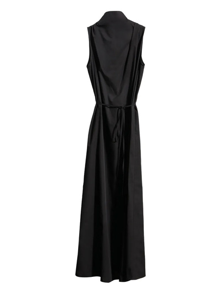  Marcella Minna High-neck Maxi Dress - Black 