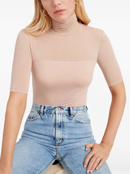  Marcella Niko Sheer-eck Top - Neutrals 