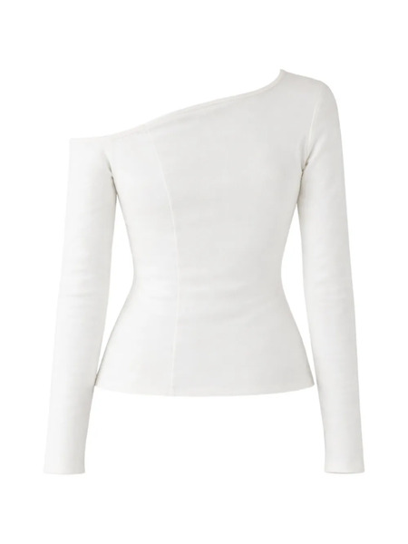  Marcella Sylvan Asymmetric Top - White 