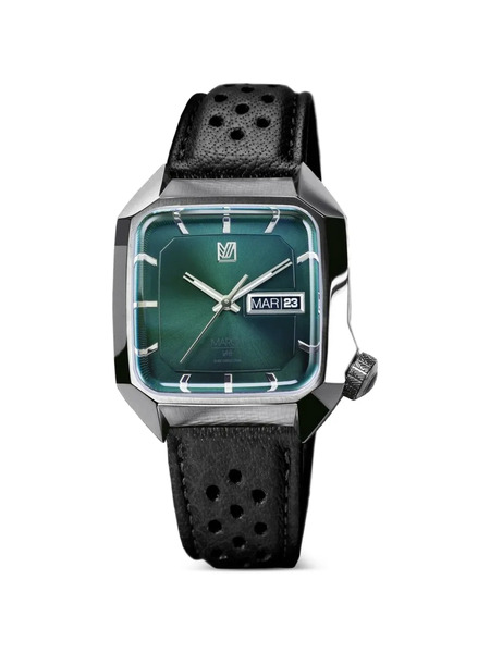  March La.b Am2 Electric Forest 39mm Perforated-strap Watch - Green 