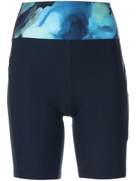  Marchesa Abstract-pattern Cycling-shorts - Blue 