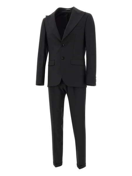  Marchesani Peak-lapels Single-breasted Suit - Black 