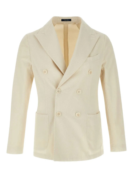 Marchesani Peaked-lapels Double-breasted Blazer - Neutrals 