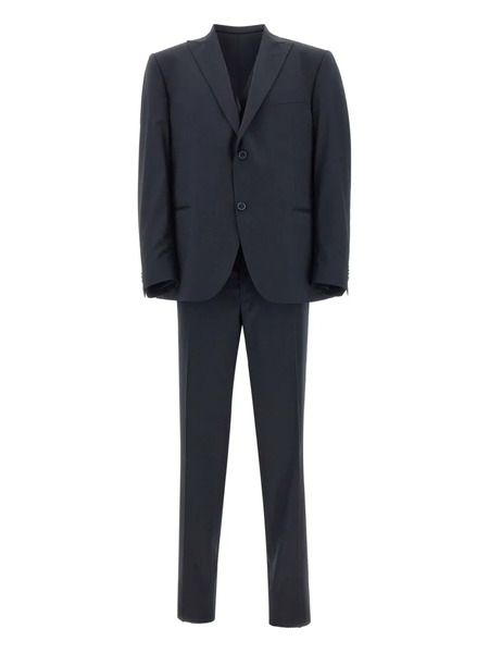  Marchesani Peaked-lapels Three-piece Single-breasted Suit - Grey 