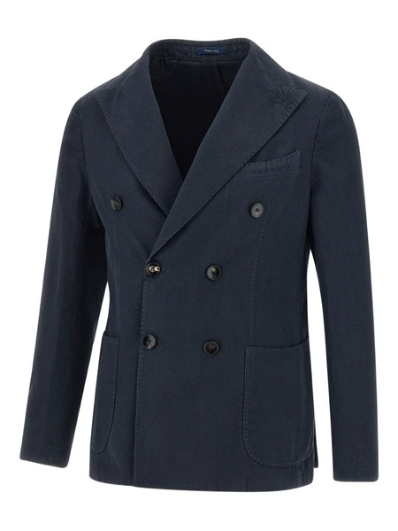  Marchesani Vanvitelli Peaked Lapels Double-breasted Jacket - Blue 