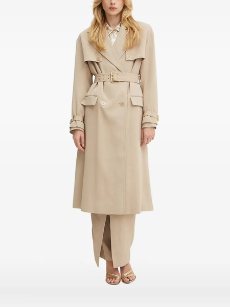  Marciano By Guess Belted Pocket Coat - Neutrals 
