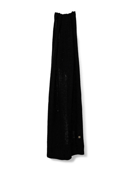  Marciano By Guess Logo-plaque Scarf - Black 