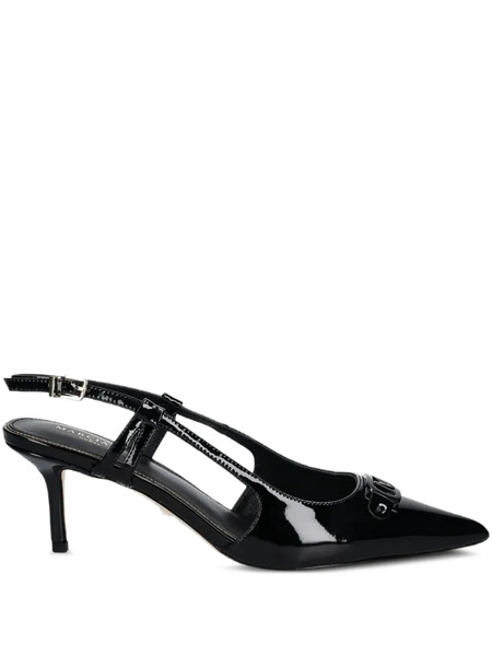  Marciano By Guess Logo-plaque Slingback Pumps - Black 