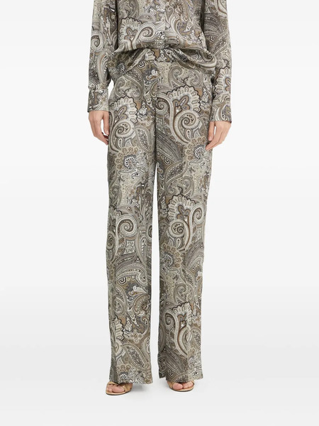  Marciano By Guess Paisley-print Trousers - Neutrals 