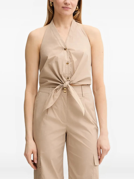  Marciano By Guess Pat Buttoned Top - Neutrals 