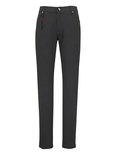  Marco Pescarolo Belt-loop Trousers - Grey 