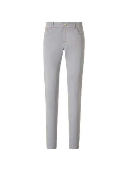  Marco Pescarolo Logo-patch Trousers - Grey 