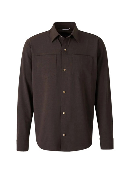  Marco Pescarolo Zeus Buttoned Shirt - Brown 
