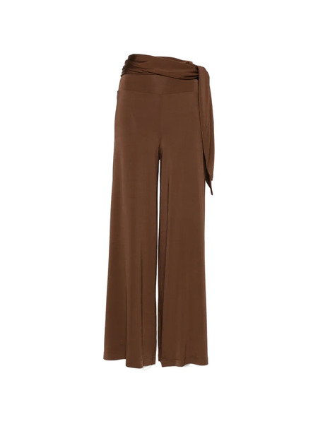  Marella Abete Tie-waist Pants Set (set Of Two) - Brown 