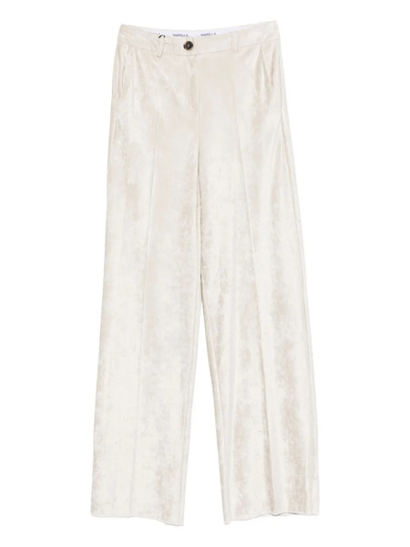  Marella Avana Corduroy Trousers - White 