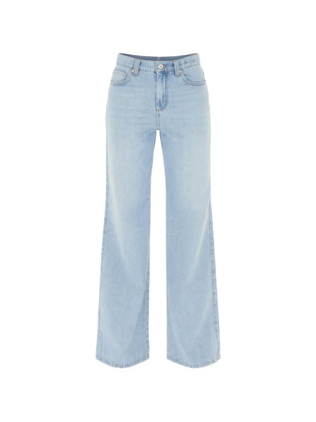  Marella Blue Wide-leg Jeans 