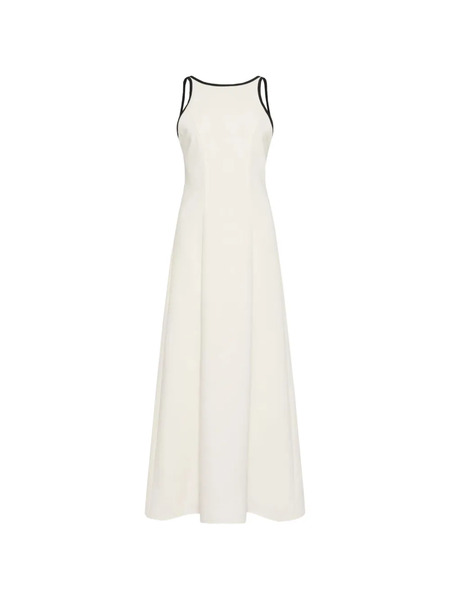  Marella Bow-detail Sleeveless Midi Dress - Neutrals 