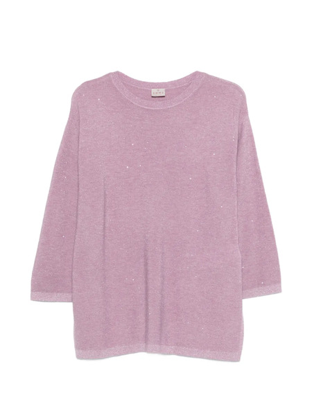  Marella Embellished Sweater - Purple 