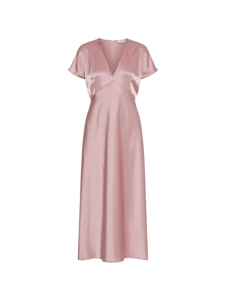  Marella Falange Satin Dress - Pink 