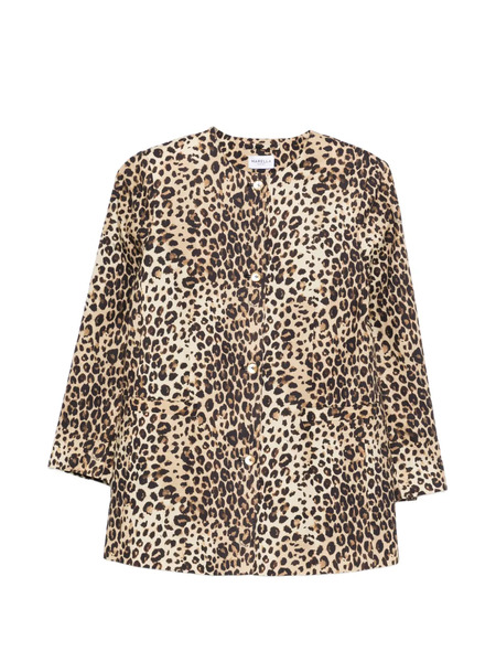  Marella Leopard-print Jacket - Neutrals 