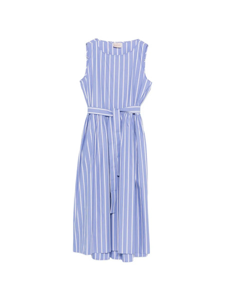  Marella Striped Midi Dress - Blue 