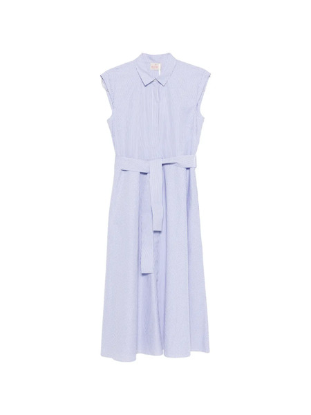  Marella Striped Midi Dress - Blue 