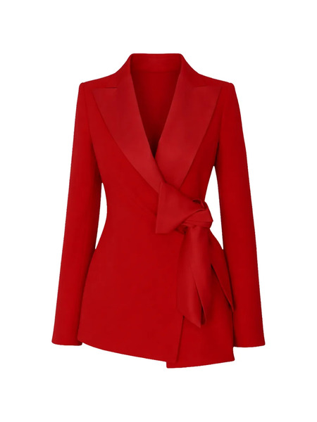  Marella Tie-front Jacket - Red 
