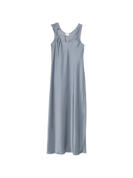  Marella Twisted Midi Dress - Blue 