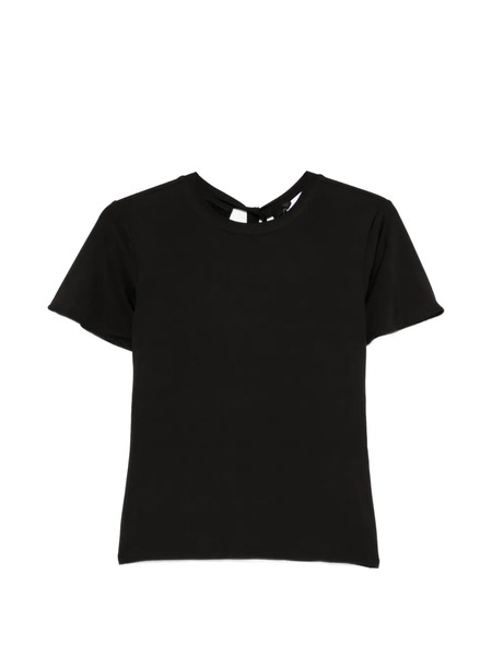  Marella Zinnia Tie-back T-shirt - Black 