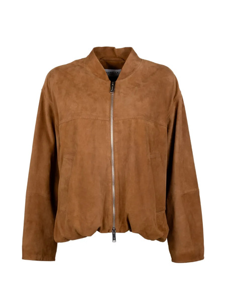  Marella Zip-up Jacket - Brown 