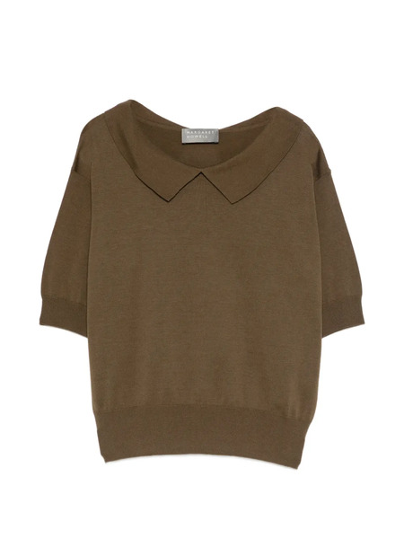  Margaret Howell Collared T-shirt - Green 
