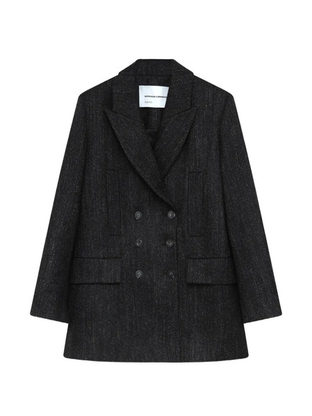  Margaux Lonnberg Double-breasted Coat - Black 