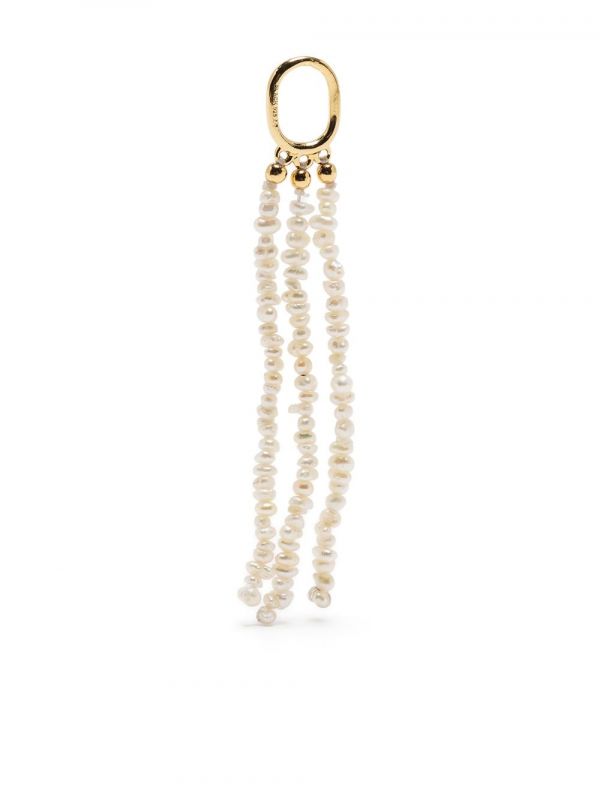  Maria Black King Pearl Charm - Gold 