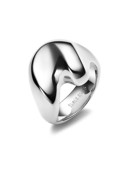  Maria Black Palomino Saddle Ring - Silver 
