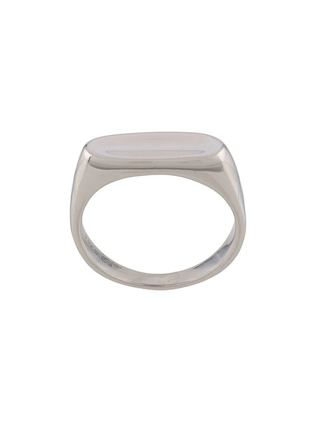  Maria Black Papaya Ring - Silver 