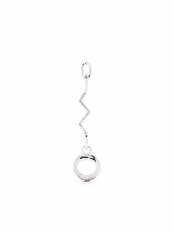  Maria Black Pop Linda Charm - Silver 