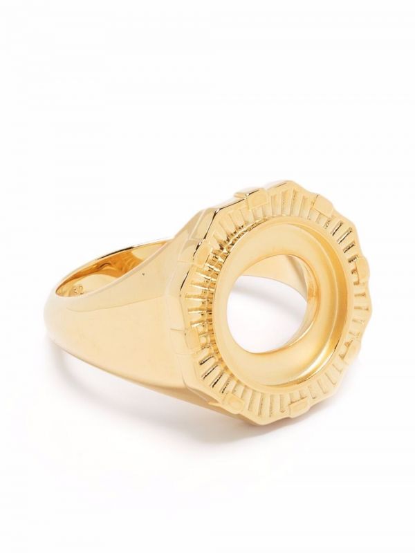  Maria Black Pop Moss Ring - Gold 