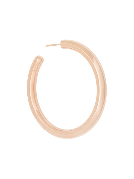  Maria Black Ruby 50 Hoop Earring - Metallic 
