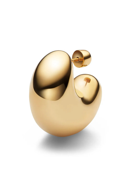  Maria Black Tryvann Dome Earring - Gold 