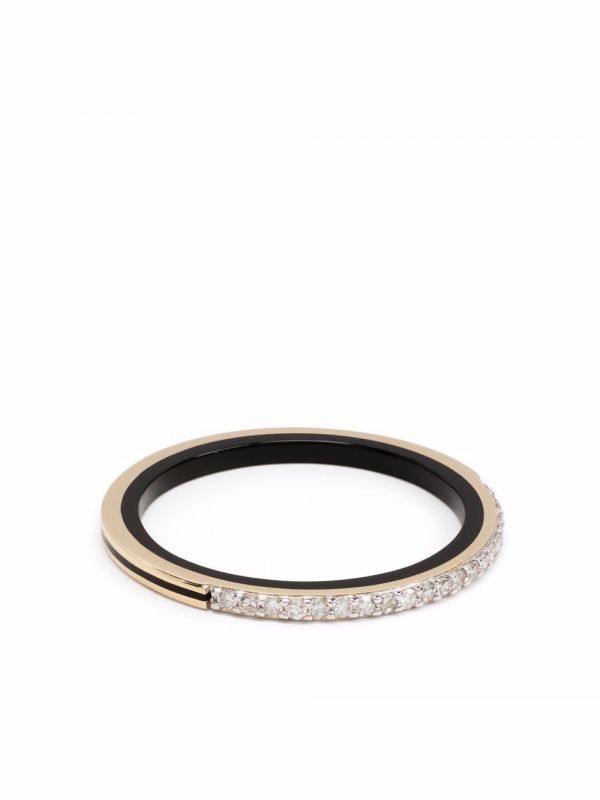  Maria Black Vertigo Highway Ring - Gold 