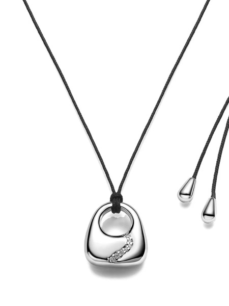  Maria Black Weekender Flash Necklace - Silver 