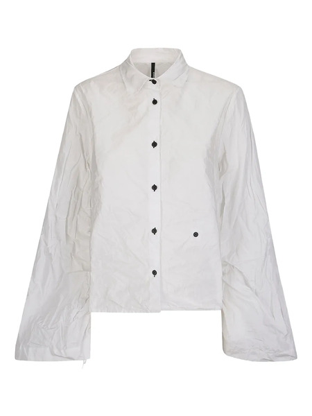  Maria Calderara Bell-sleeve Shirt - White 