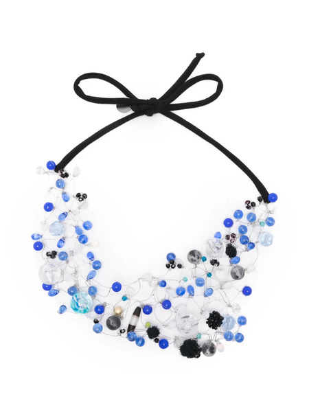  Maria Calderara Blue Necklace - Silver 
