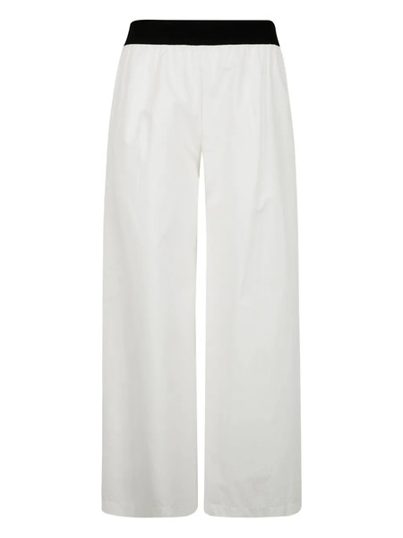  Maria Calderara Cotton Trousers - White 