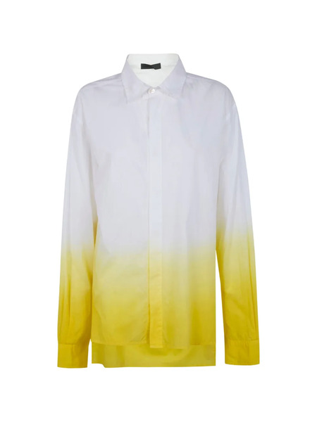  Maria Calderara Dip-dye-effect Shirt - White 